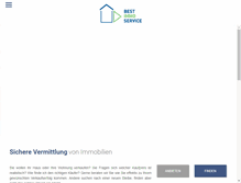 Tablet Screenshot of bestimmoservice.de